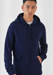 hoodie-zippe-coton-bio-personnalise