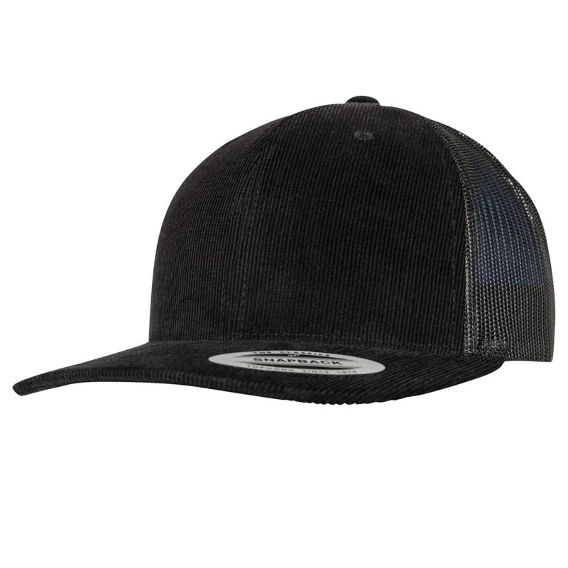 Casquette-velours-vintage-personnalisée-Black