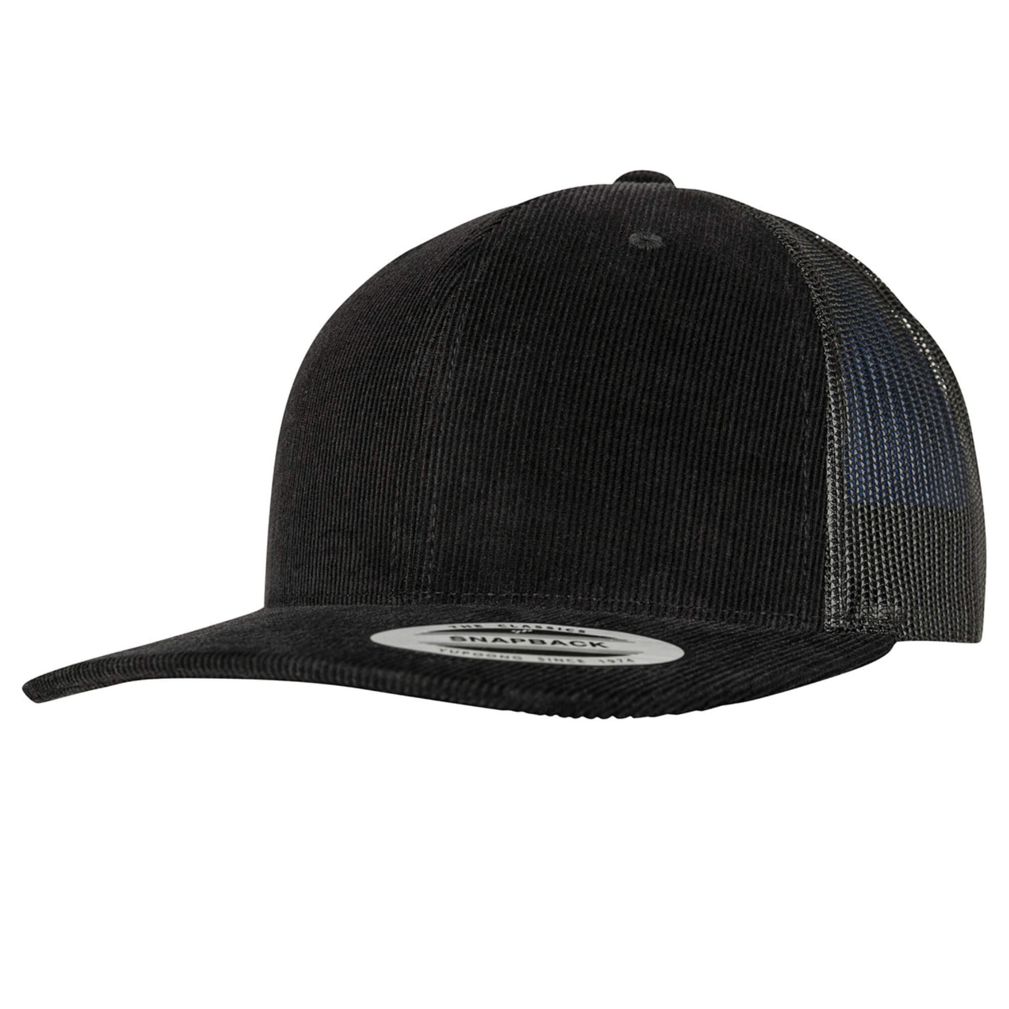 Casquette-velours-vintage-personnalisée-Black